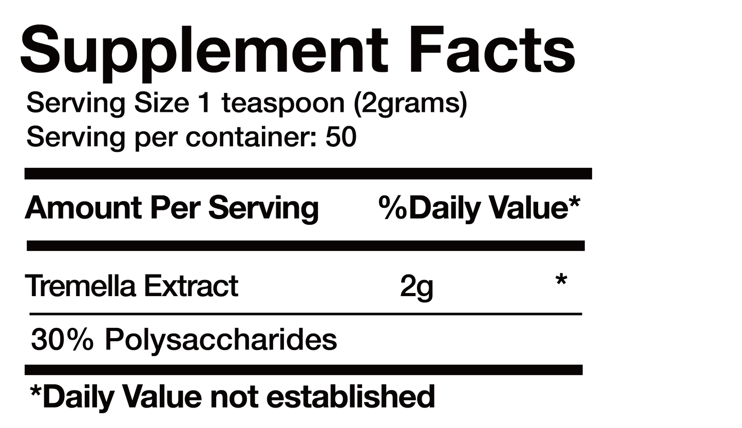 Tremella Extract