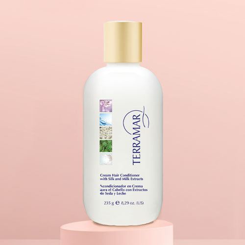CREAM HAIR CONDITIONER WITH SILK AND MILK EXTRACTS 8,29 oz.