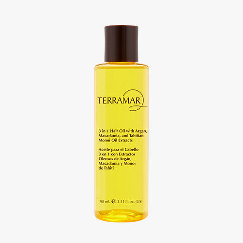 3 IN 1 HAIR OIL WITH ARGAN, MACADAMIA & TAHITIAN MONOI EXT. 3,31 fl.oz.