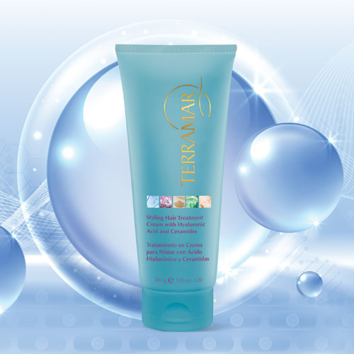 STYLING HAIR TREATMENT CREAM W/ HYALURONIC ACID & CERAMIDES 7,05 oz.