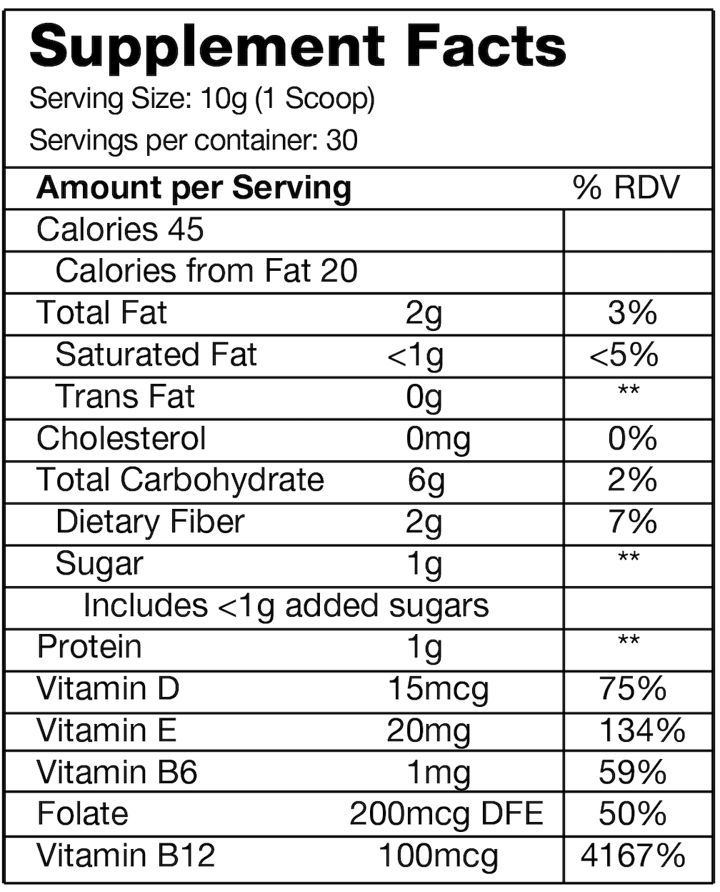 Mundo Omega Super Food Mix