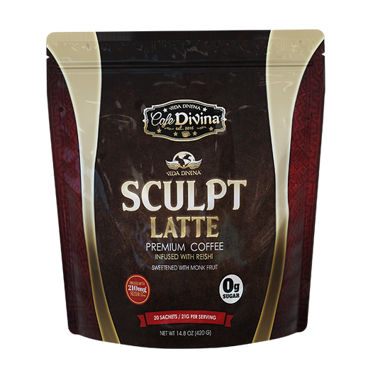 Sculpt Latte Infused with 210mg Reishi