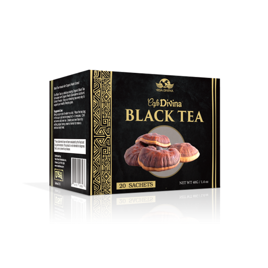 Black Tea Formulated with Reishi